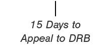 ,,15 Days to Appeal to DRB